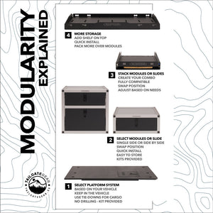 Single high drawer module